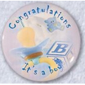 1.5" Stock Buttons (Congratulations It's A Boy)